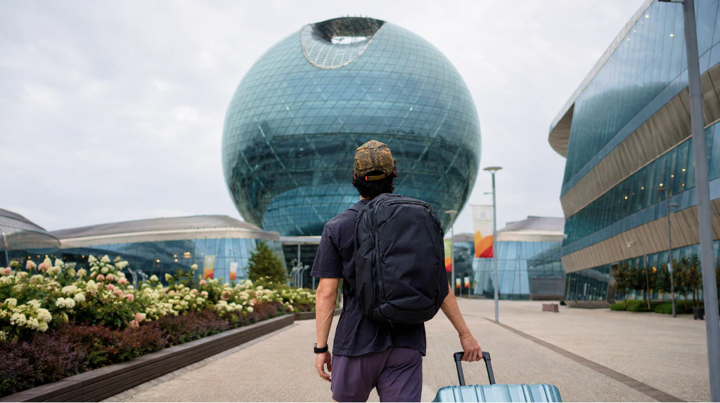 The Astana Hub campus in Kazakhstan