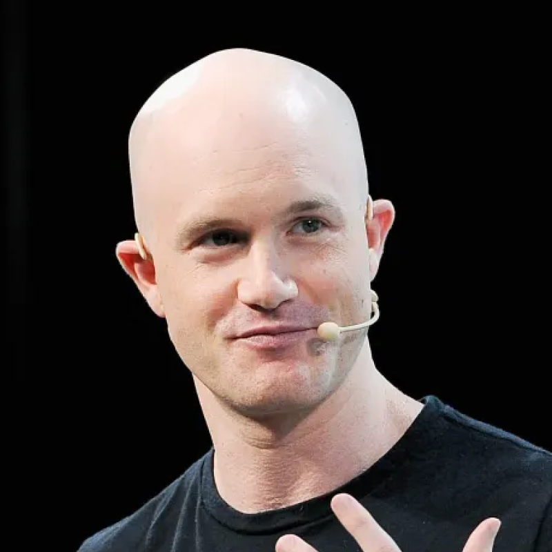 Brian Armstrong, Gründer von Coinbase bei Coinbase